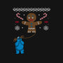 Ugly Cookie!-womens fitted tee-Raffiti