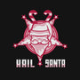 Hail Santa-mens basic tee-jamesbattershill
