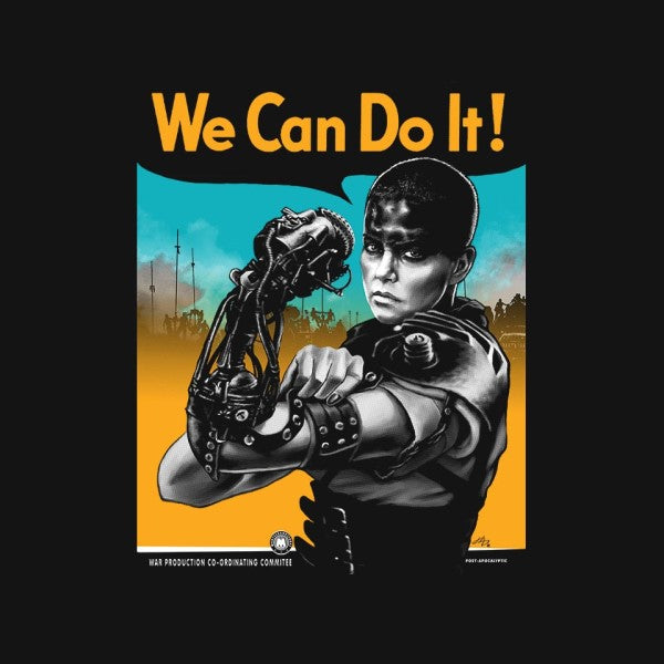 We Can Do It Furiously-unisex basic tank-hugohugo