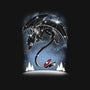 Starry Dragon Sky-youth basic tee-ChocolateRaisinFury