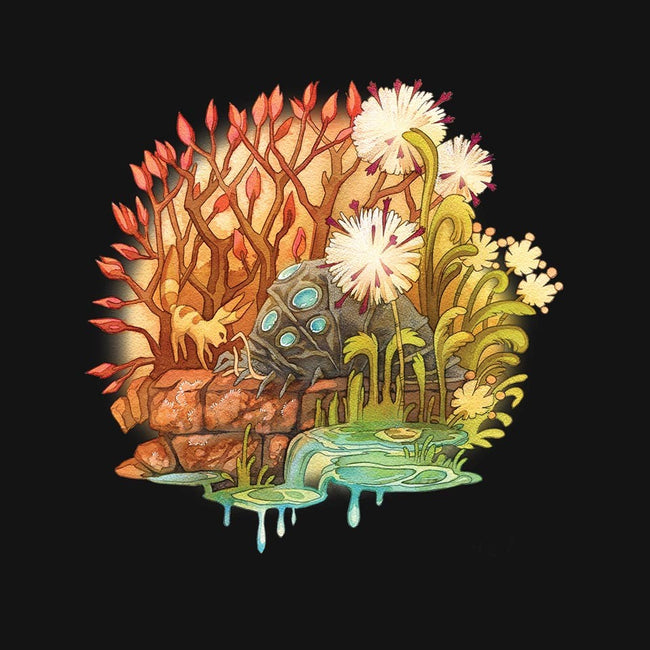 Ohmu and Fox-mens basic tee-storyofthedoor
