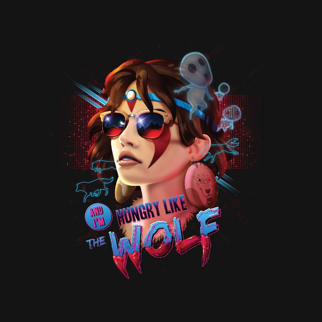 Hungry Like the Wolf-mens basic tee-RockyDavies