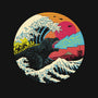 Retro Wave Kaiju-mens basic tee-vp021