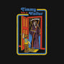 Timmy Has A Visitor-womens basic tee-Steven Rhodes