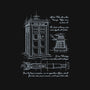Time Travel Schematic-mens basic tee-ducfrench