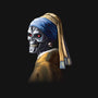 Machine with a Pearl Earring-mens premium tee-daobiwan