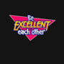 Be Excellent to Each Other-mens long sleeved tee-adho1982