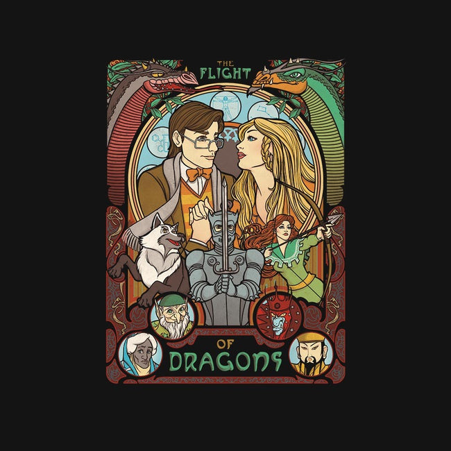 The Flight of Dragons-mens premium tee-ursulalopez