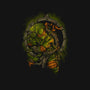 Turtle Titan-womens fitted tee-coldfireink