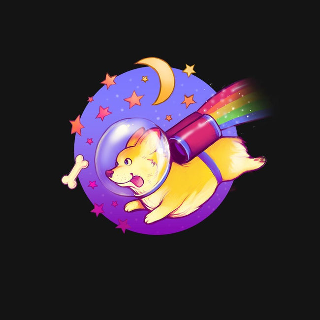 Space Corgi-youth basic tee-MeganLara