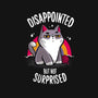 Disappointed but not Surprised-mens basic tee-typhoonic