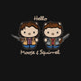 Hello Moose & Squirrel-mens basic tee-Matt Parsons