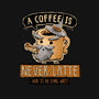 A Coffee is Never Latte-mens premium tee-Hootbrush