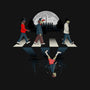 Upside Down Road-mens basic tee-foureyedesign