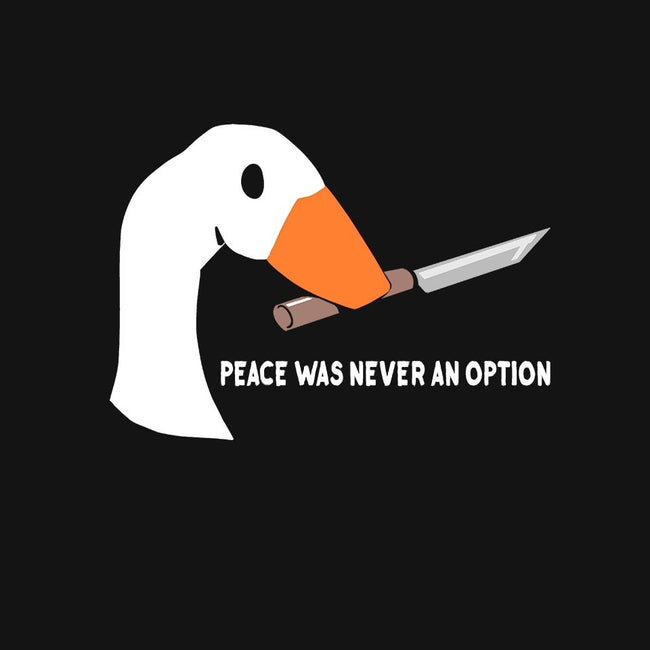 Peace Was Never an Option-youth basic tee-sarkasmtek