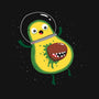 Alien Avocado-unisex zip-up sweatshirt-DinoMike