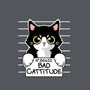 Bad Cattitude-youth basic tee-NemiMakeit