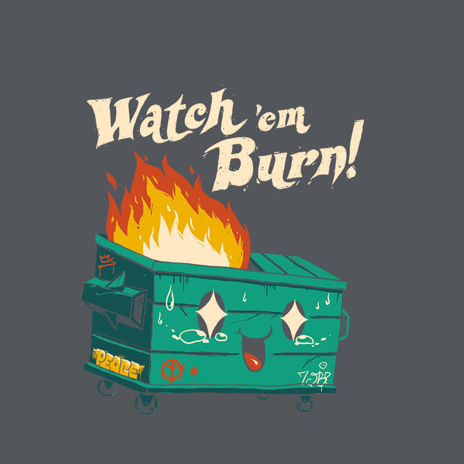 Watch Em Burn-unisex zip-up sweatshirt-vp021