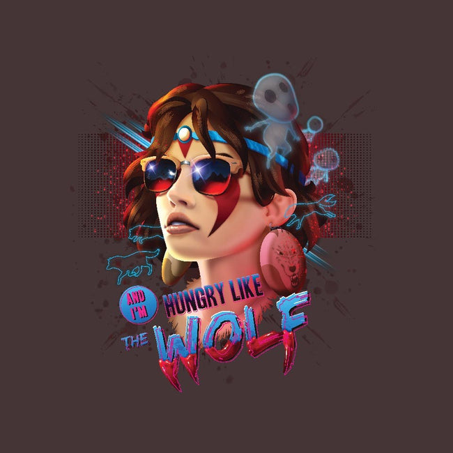 Hungry Like the Wolf-mens basic tee-RockyDavies