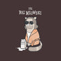 The Big Meowski-mens basic tee-queenmob