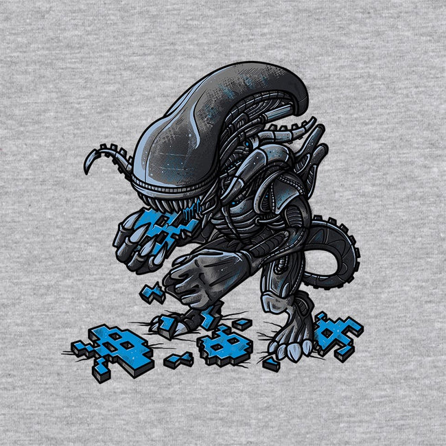 Alien Eats Alien-unisex basic tank-Letter_Q