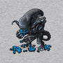 Alien Eats Alien-unisex basic tank-Letter_Q