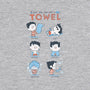 Don't Panic And Carry A Towel-unisex basic tank-queenmob