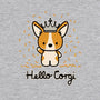 Hello Corgi-unisex basic tank-CorinnaSchlachter