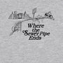 Where the Sewer Pipe Ends-unisex zip-up sweatshirt-beware1984