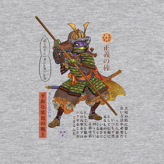 Samurai Donatello-unisex zip-up sweatshirt-ChetArt