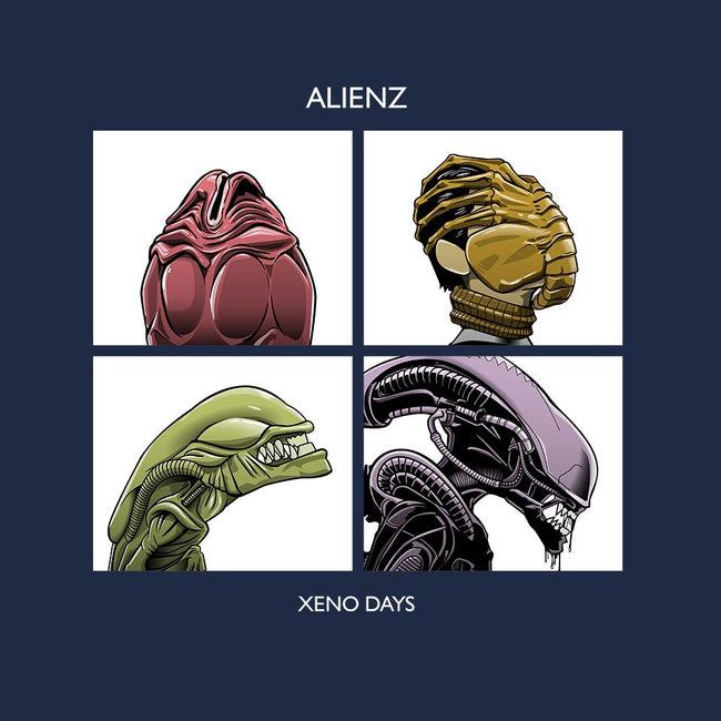 Xeno Days-womens fitted tee-boltfromtheblue