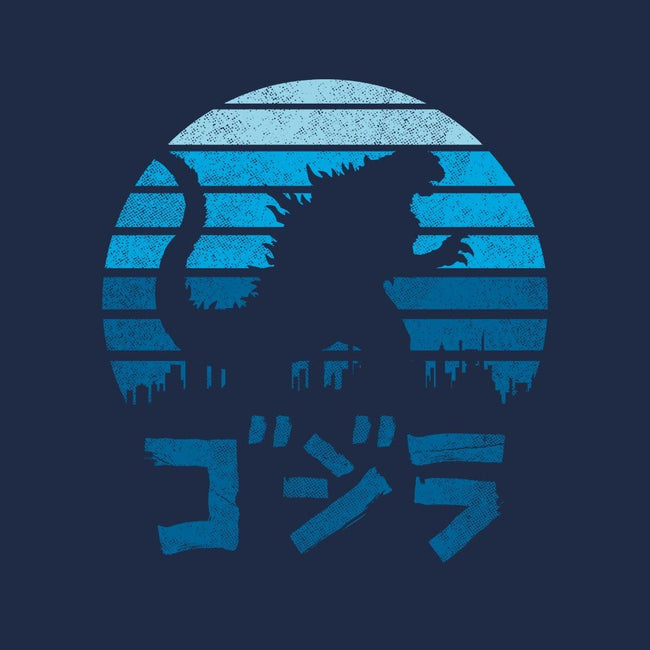 Kaiju Sun Set-mens long sleeved tee-manospd