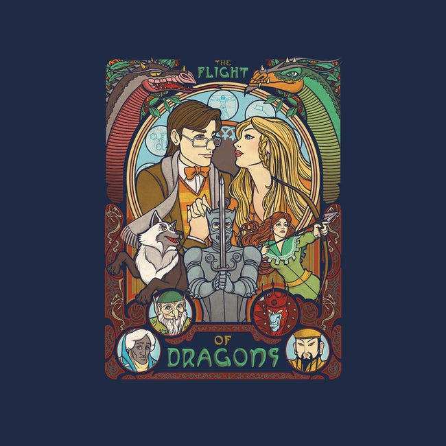 The Flight of Dragons-mens premium tee-ursulalopez
