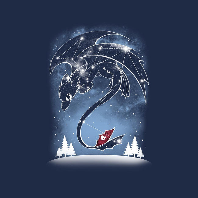Starry Dragon Sky-youth basic tee-ChocolateRaisinFury