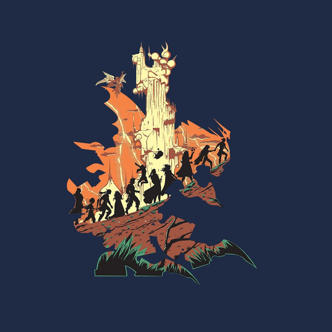 Unfinished Ruin-womens basic tee-Adams Pinto