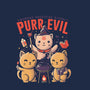 Purr Evil-unisex basic tank-eduely