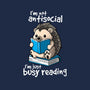 Antisocial Hedgehog-youth basic tee-NemiMakeit