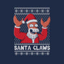 Santa Claws-womens basic tee-NemiMakeit