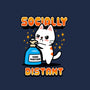 Socially Distant-youth basic tee-Boggs Nicolas