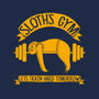 Sloth's Gym-unisex zip-up sweatshirt-Legendary Phoenix