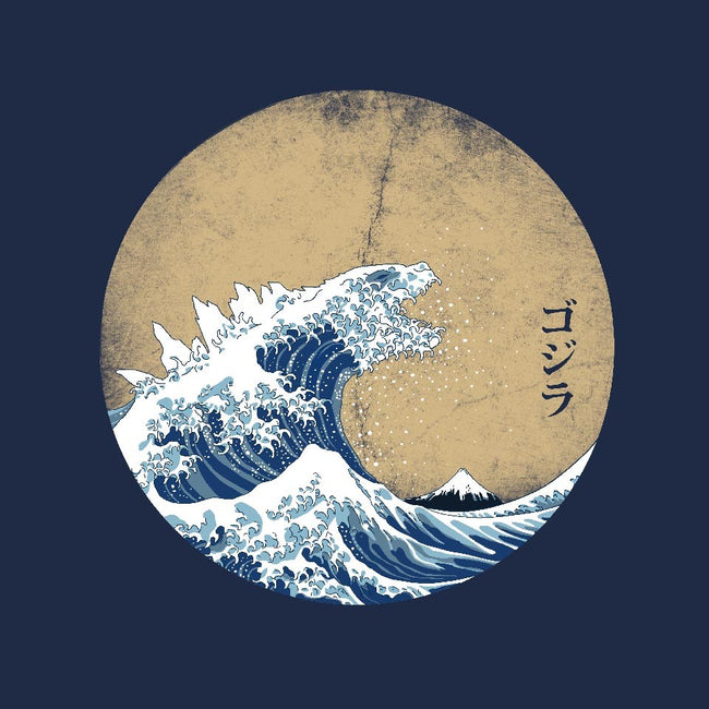 Hokusai Gojira-youth basic tee-Mdk7