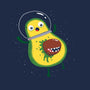 Alien Avocado-unisex zip-up sweatshirt-DinoMike