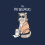 The Big Meowski-mens basic tee-queenmob