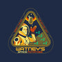 Watney's Space Potatoes-womens fitted tee-Glen Brogan