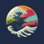 Retro Wave Kaiju-mens basic tee-vp021