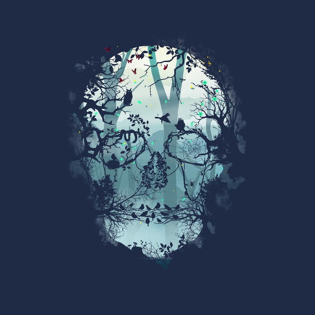 Dark Forest Skull-unisex basic tank-Sitchko Igor