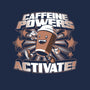 Caffeine Powers, Activate!-unisex zip-up sweatshirt-Obvian
