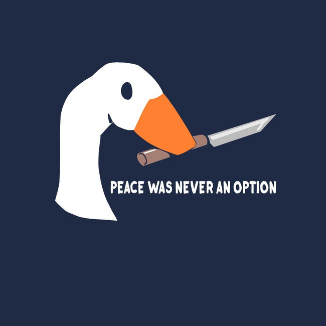Peace Was Never an Option-youth basic tee-sarkasmtek