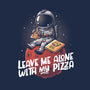 Leave Me Alone With My Pizza-unisex zip-up sweatshirt-eduely