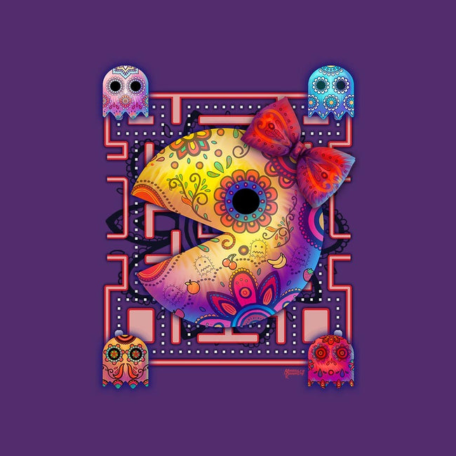 Ms Pac Muertos-mens premium tee-MoniWolf
